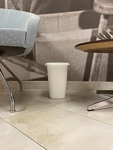 Image of Rubbermaid Vanity Trash Can /Wastebasket 1.5-Gallons /6-Quarts White for Under Counter /Kitchen /Office /Bedroom /Bathroom (Pack of 2)