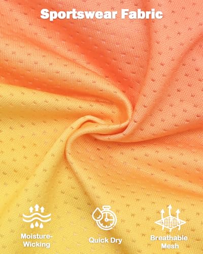 Image of CuteBone Ombre Dog Tank Top for Small Dogs, Cats - Tropical Summer Pet Vest - Breathable Ice Silk Cooling Shirt - Sun Protection, Photo, Casual Play, Walks