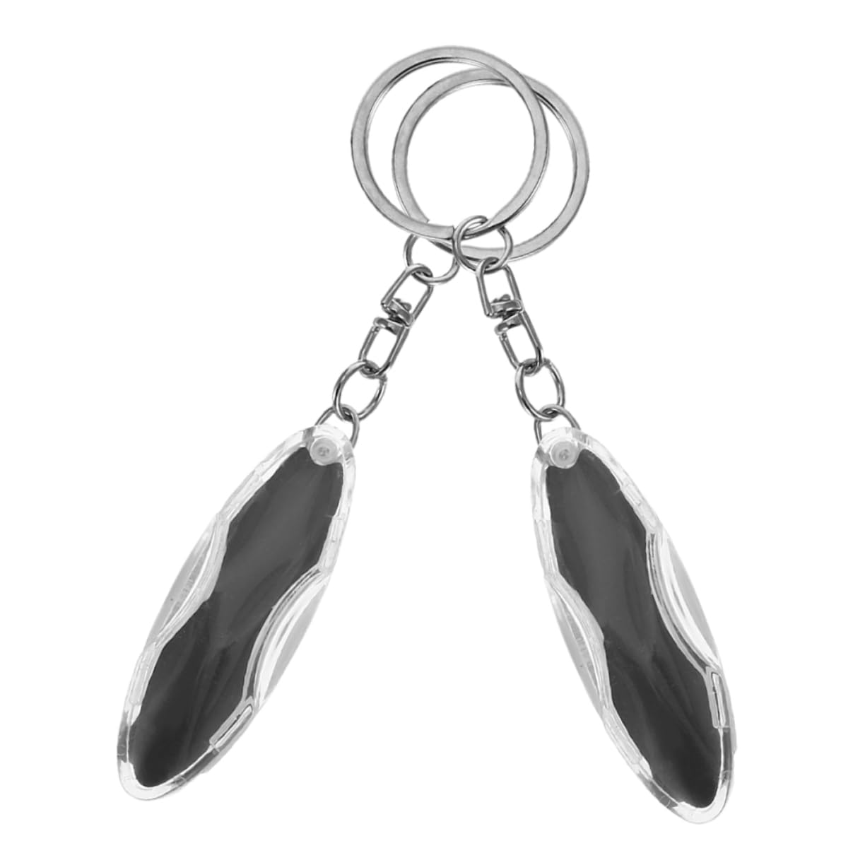 Unomor Portable Static Remover Tool 2pcs Static Discharger Keychain for Car Office and Home