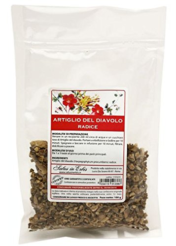 ARTIGLIO DEL DIAVOLO RADICE 100 gr. Artrite, artrosi, coxartrosi, reumatismi