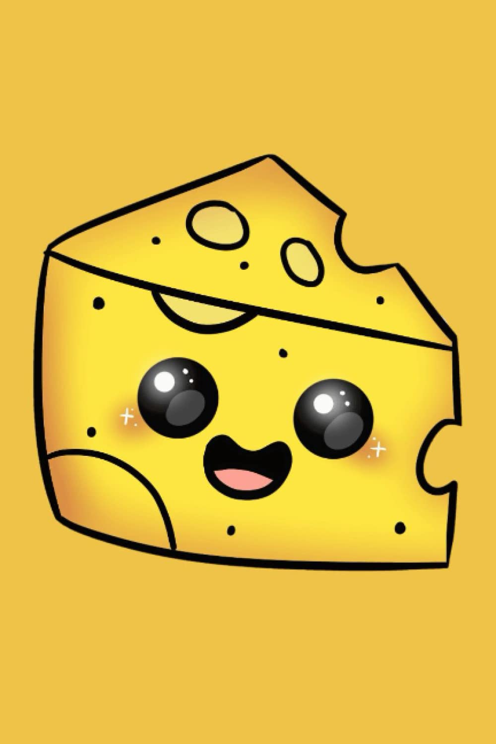 Żółty Notatnik: Kartki w Linię, Stylowy, Nowoczesny Notatnik z Cute Serem, Do szkoły, Pracy, Jako Zwykły Dziennik, Pamiętnik. Uniwersalny, Świetny na Prezent