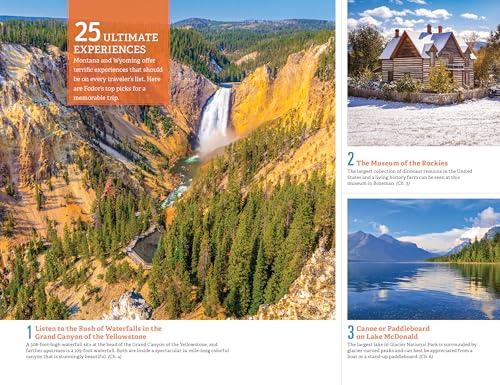 Fodor'S Travel Fodor'S Travel Guides Fodor'S Montana & Wyoming: With Yellowstone, Grand Teton, And Glacier National Parks thumb #2