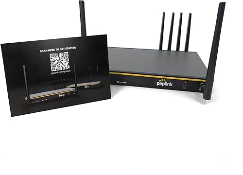 Miniatura 9 de Peplink B One 5G - Router WiFi celular Gigabit Dual WAN para Internet inalámbrico - Rendimiento de 1 Gbps, Wi-Fi 6, doble banda, 4 puertos LAN,