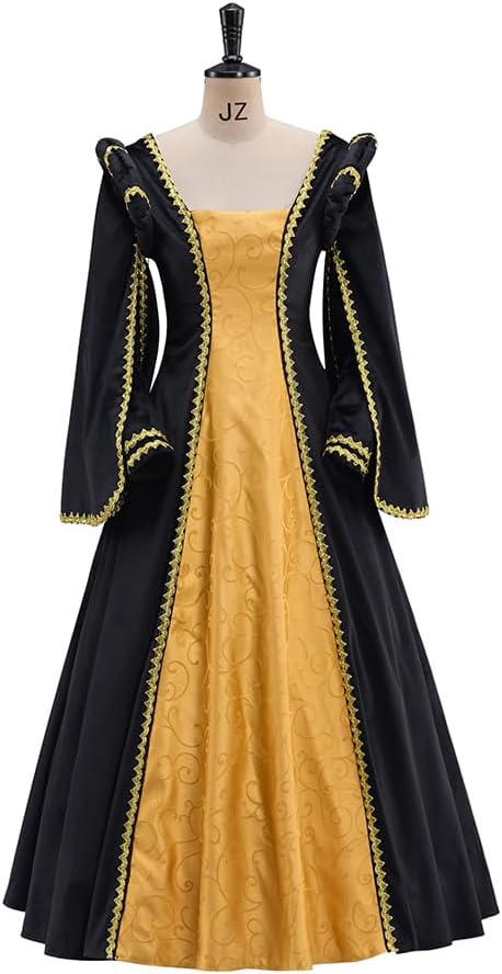 Renaissance Dress Women Vintage Medieval Costumes Renaissance Pirate Ren Faire Dress