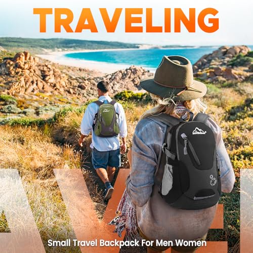 image for sunhiker Small Hiking Backpack Women Men 20L Lightweight Travel Backpa