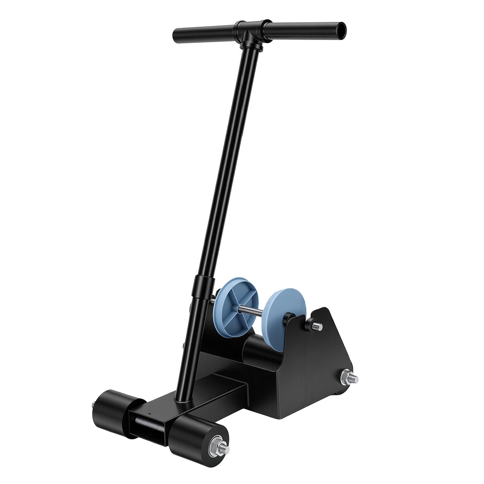 Bewinner Aplicador Manual de Cinta para Pisos para Marcar Líneas, Estacionamientos, Trazado de Líneas de Almacenes y Colocación de de canchas: Ancho Ajustable de 15 Cm, Rodamiento Suave, Cuerpo de