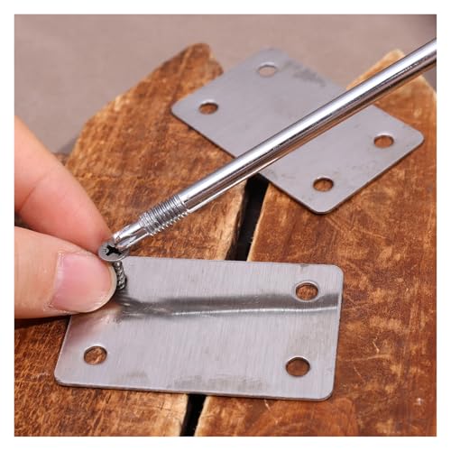 Plaques de réparation plates pour fixation et meuble - 4