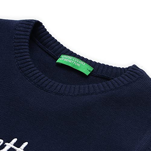 Image of UNITED COLORS OF BENETTON Girl's Cotton Round Neck Sweater