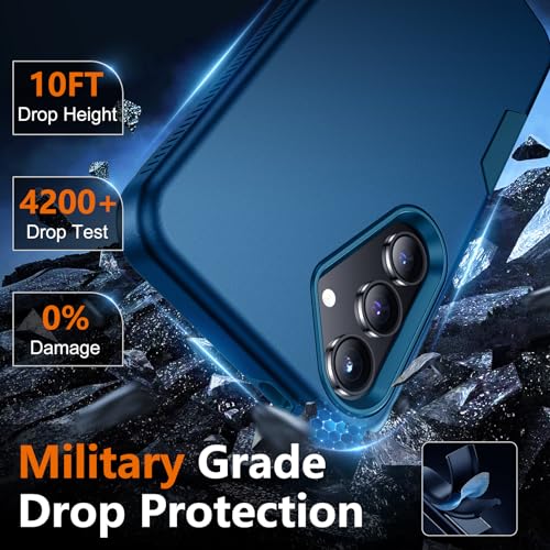 Coque Samsung S24 SPIDERCASE bleu mer antichoc