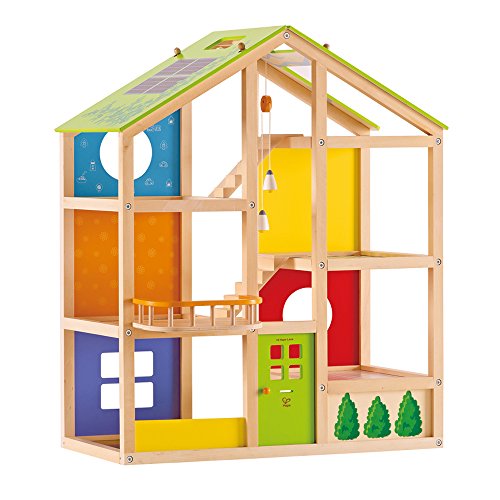 Preisvergleich Produktbild Hape E3400 - Vierjahreszeitenhaus, unmöbiliert