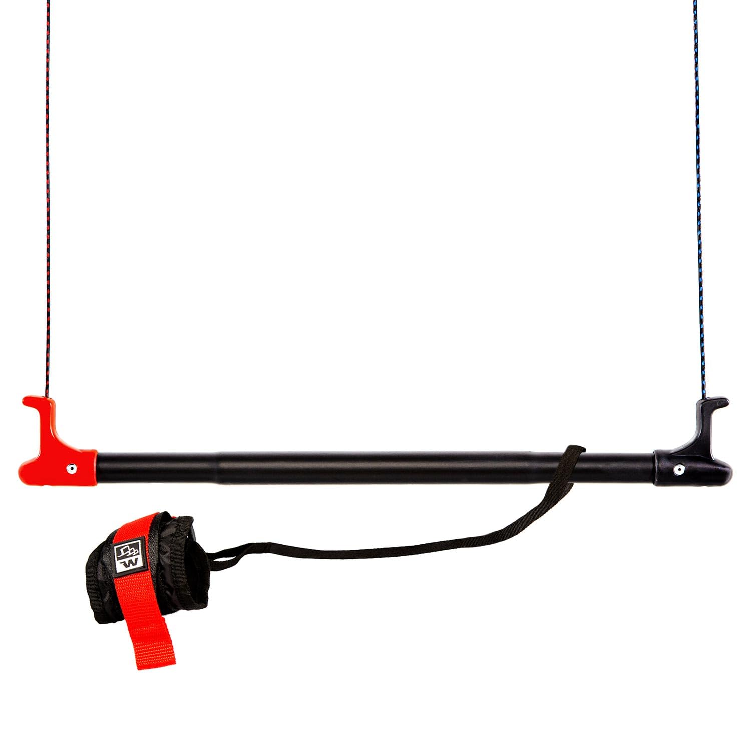 Wolkenstürmer Lenkstange, 2 Linien, Schaumstoff, Gummi, Schwarz/Rot, 56 cm