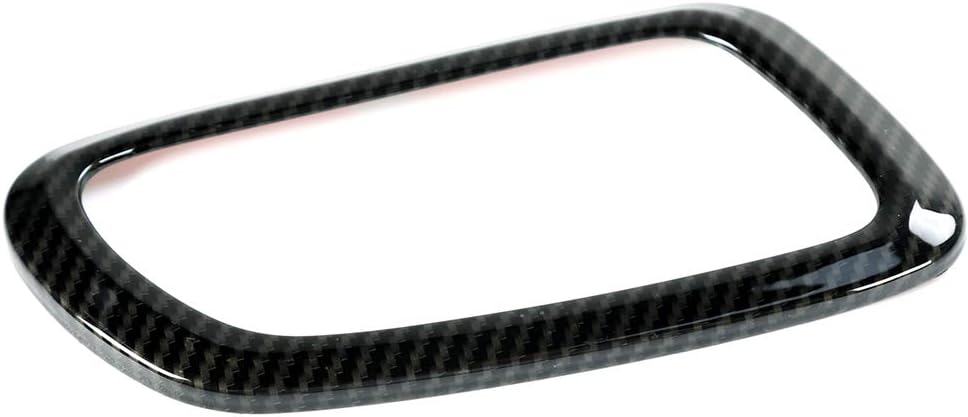 CheroCar for Grand Cherokee Inner Door Handle Bowl Cover Trim for Jeep Grand Cherokee 2011-2026,4Pcs ABS Black Carbon Fiber Interior Door Handle Protector Decoration Accessories