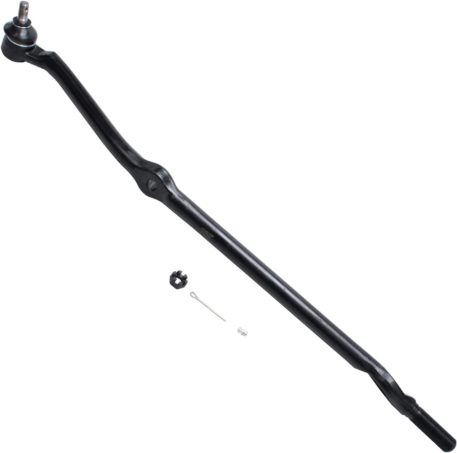 Detroit Axle - Front Right Outer Tie Rod for Jeep 1991-2001 Cherokee, 1991-1992 Comanche, Passenger Side Outer Tie Rod Pitman Arm to Steering Arm DS1238 Replacement