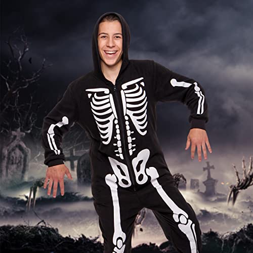Slim Fit Adult Onesie - Animal Halloween Costume - Plush Fruit One Piece Cosplay Suit For Women And Men By Funziez! #TOP1