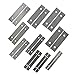 ABN Machinist Thin Parallel Bars 20-Piece Tool Set 1/8in x 6in – Straightedge Bar Blocks – 1/2in to 1-5/8in Block Pairs