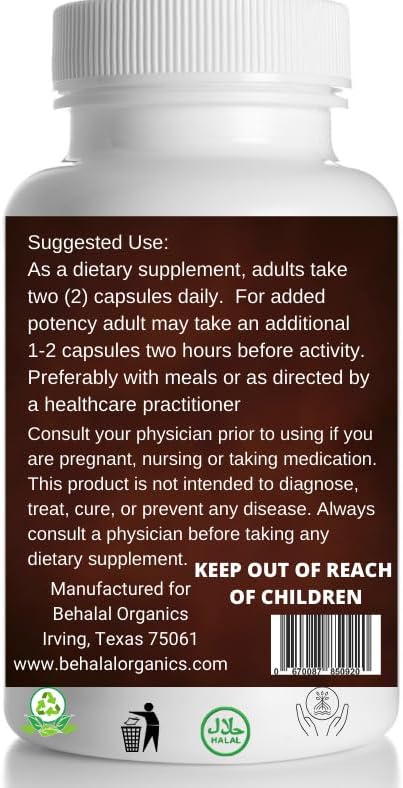 Miniatura 4 de Cápsulas de liberación rápida de raíz de maca negra