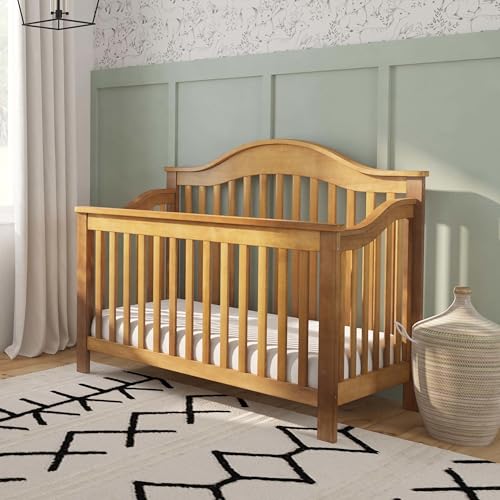 Image of DaVinci Jayden 4-in-1 Convertible Crib, GREENGUARD Certified, Chestnut