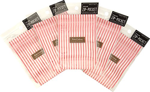 WRC �W�b�p�[�o�b�N �}�`�t ZIP-POCKET stripe pink S 25����