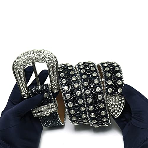Ceinture Cloutée Strass pour Ajuster vos Jeans avec Style - 2