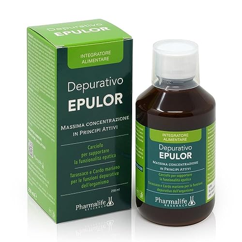 Pharmalife Research Epulor 250ml Depurativo Integratore Alimentare Unisex Adulti