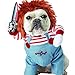 Pet Dog Halloween Vestiti Cani in Possesso di Un Coltello Halloween Costume di Natale novità Divertente Pet Cat Party Cosplay Abbigliamento Abbigliamento-Un_S