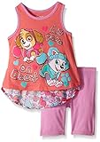 Paw Patrol Girls' 2pc Top and Short Set