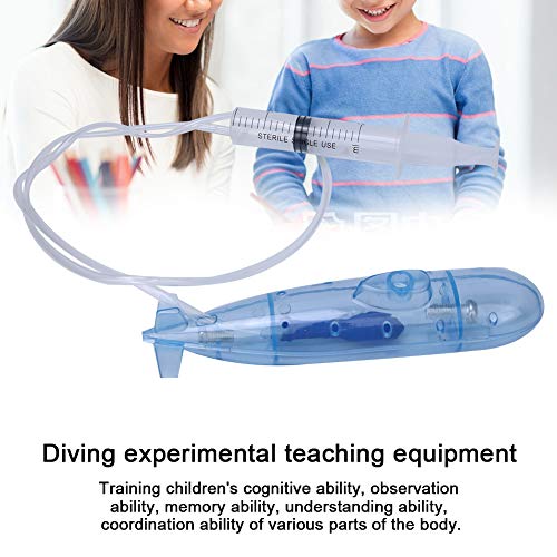 Jogos científicos, brinquedos científicos DIY caseiro Submarino Brinquedo submarino caseiro para aux