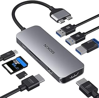 Docking Station for MacBook Pro Air, USB C Docking Station Dual Monitor,Dual HDMI Adapter Hub for Mac MacBook Pro with 2 HDMI(4K @60Hz), 3USB3.0,SD TF Card Reader and 100W PD USB C Port