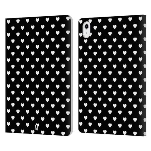 Coque portefeuille iPad Air 11 évite rayures écran motif coeurs