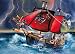 Playmobil Pirates 70411 Playset Barco Pirata Calavera, A partir de 5 años