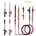12-in-1 Electronic Test Lead Kit, LIUMY Banana Plug Specialties Automotive Test Lead Kit, Automotive Test Probe Kit, Electronic Universal Multimeter Probe Test Leads