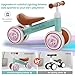 Baby Balance Bike for 1 Year Old Boys Girls, Toddler First Bike with 4 Colorful Lighting Wheels | 12-24 Month Toddler Balance Bike | First Birthday Gifts (Robbin's Egg Blue)