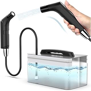 Swish Portable Bidet, Travel Bidet, 2.3L Handheld Bidet Electric Bidet Rechargeable for Toilet Personal Hygiene, Portable Travel Bidet for Camping
