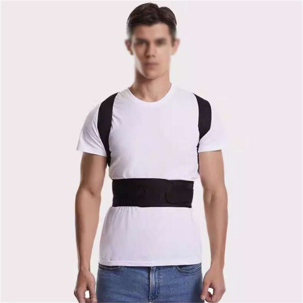 Correct Scoliosis Artifact Hunchback Orthotic Man Straight Back Invisible Female Orthotic With The Elderly(X-Large)