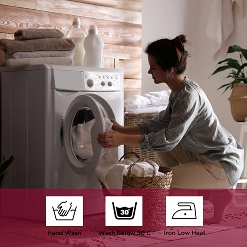 raajsee Red Round Beach Tapestry Hippie/Boho Beach Blanket Mandala/Indian Cotton Throw - Round Tablecloth/Home Decor/Indie Rug Yoga Mat Meditation Picnic Rugs 127 CM / 50 INCHE Circle - Image 6