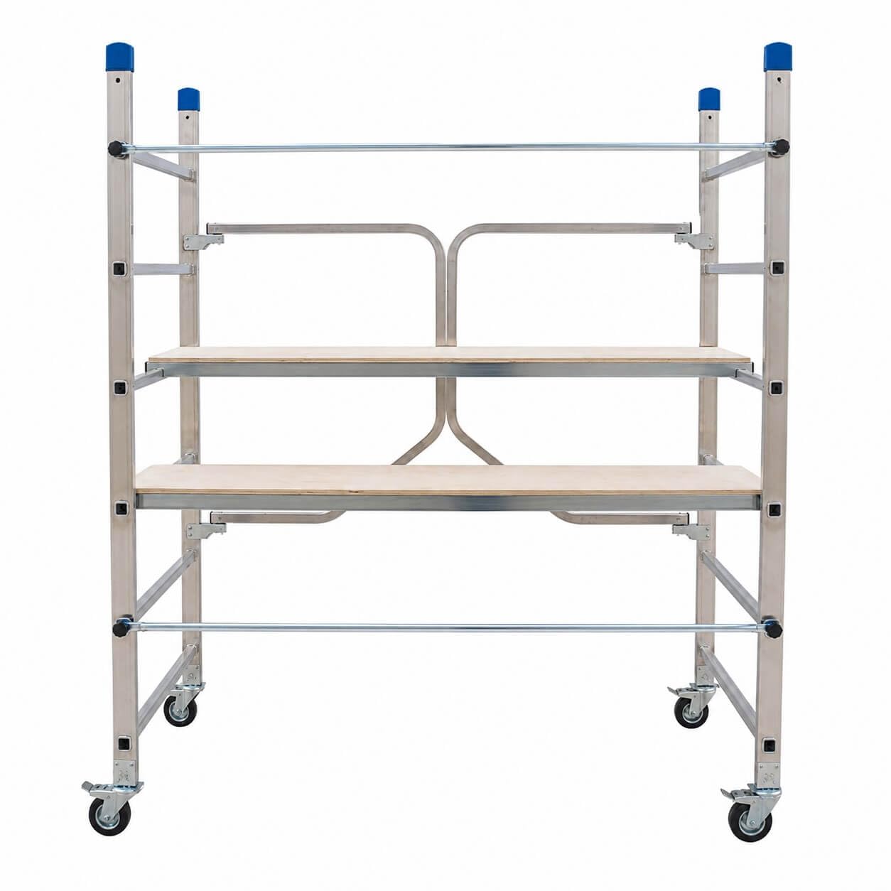 Andamio móvil PRACTIK 1100 de aluminio con plataforma 1,10 m y altura de trabajo 3,10 m