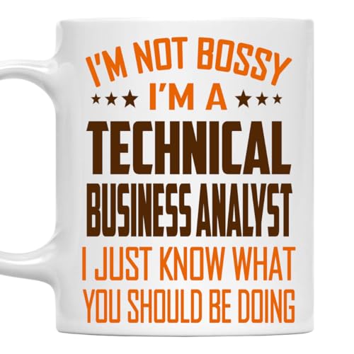 MONIZILUCKY I'm Not Bossy, I'm a Technical Business Analyst Mug 11Oz