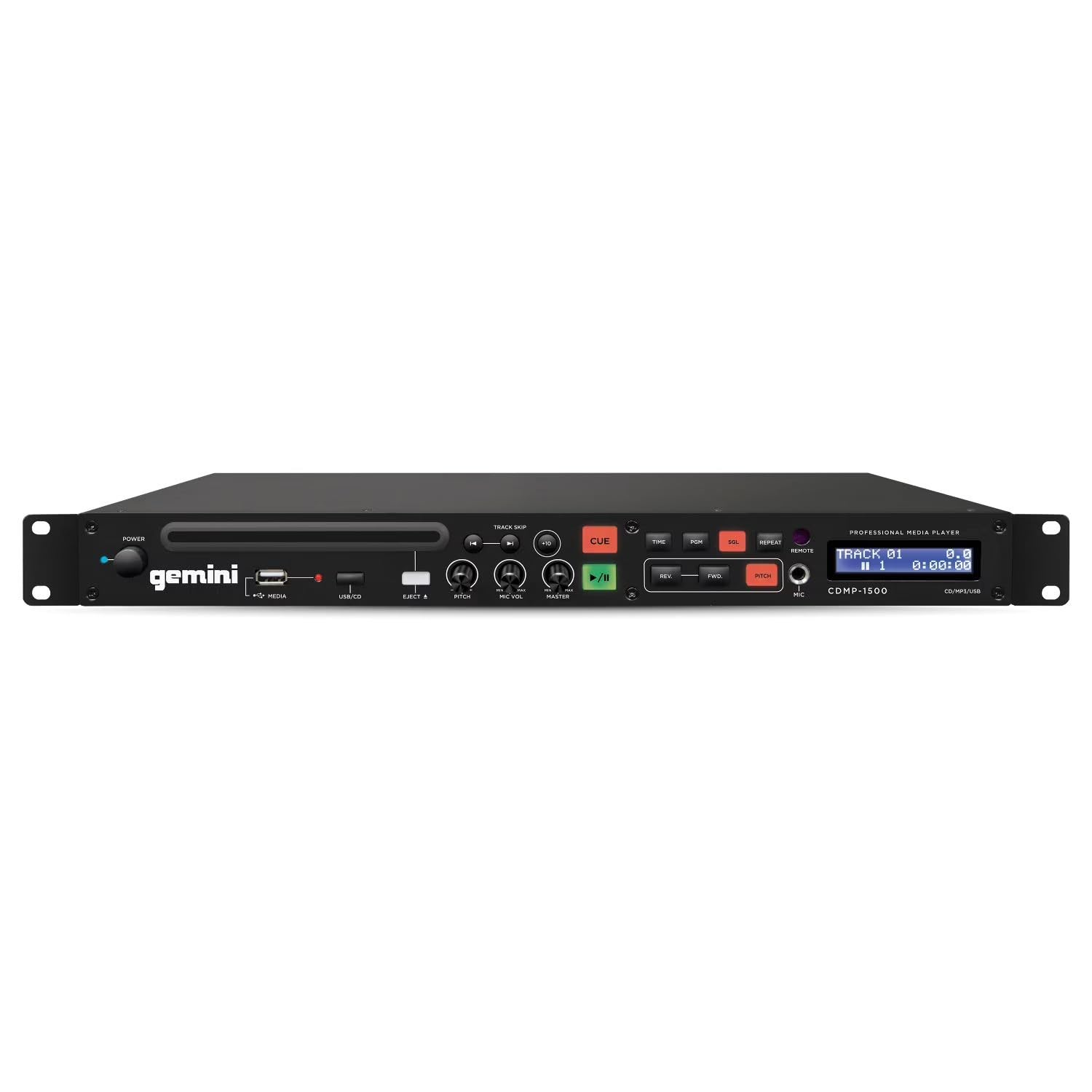 Gemini CDMP-1500 HiFi CD player Nero lettore CD