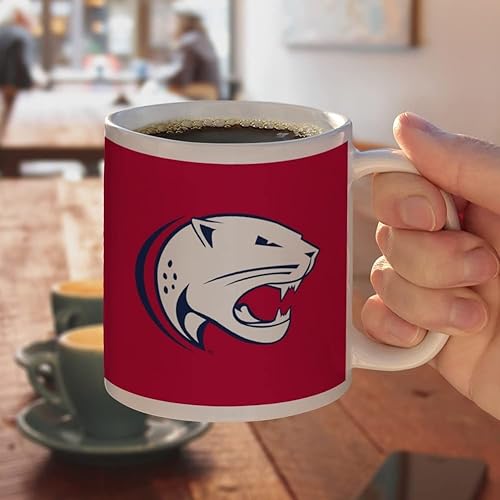 Vista 431 de GRAPHICS & MORE Taza de café de cerámica con logotipo secundario de la Universidad Bob Jones, tazas de regalo novedosas para café, té y bebidas