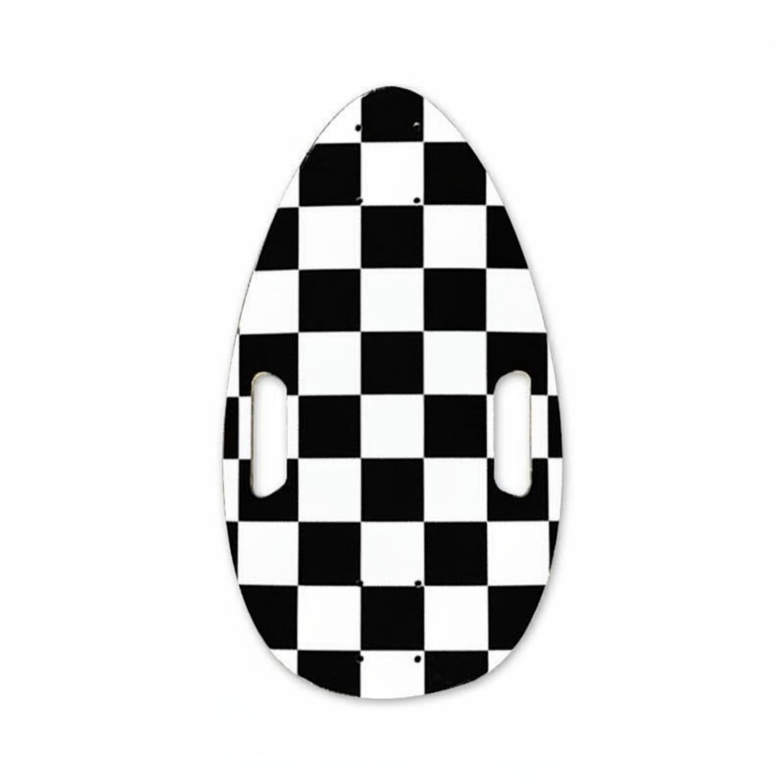 Mini Skateboard Deck Tabla Compacta Teardrop Madera Arce Manijas Orificios de Ejes Superficie Pulida para Instalar Rápido Adecuado para, Color to 9, 44 Cm X 25 Cm