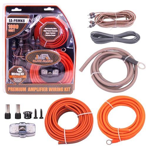 Kit d'amplificateurs 8 Gauge Dresmannst Elite Audio pour dynamiser vos trajets musicaux