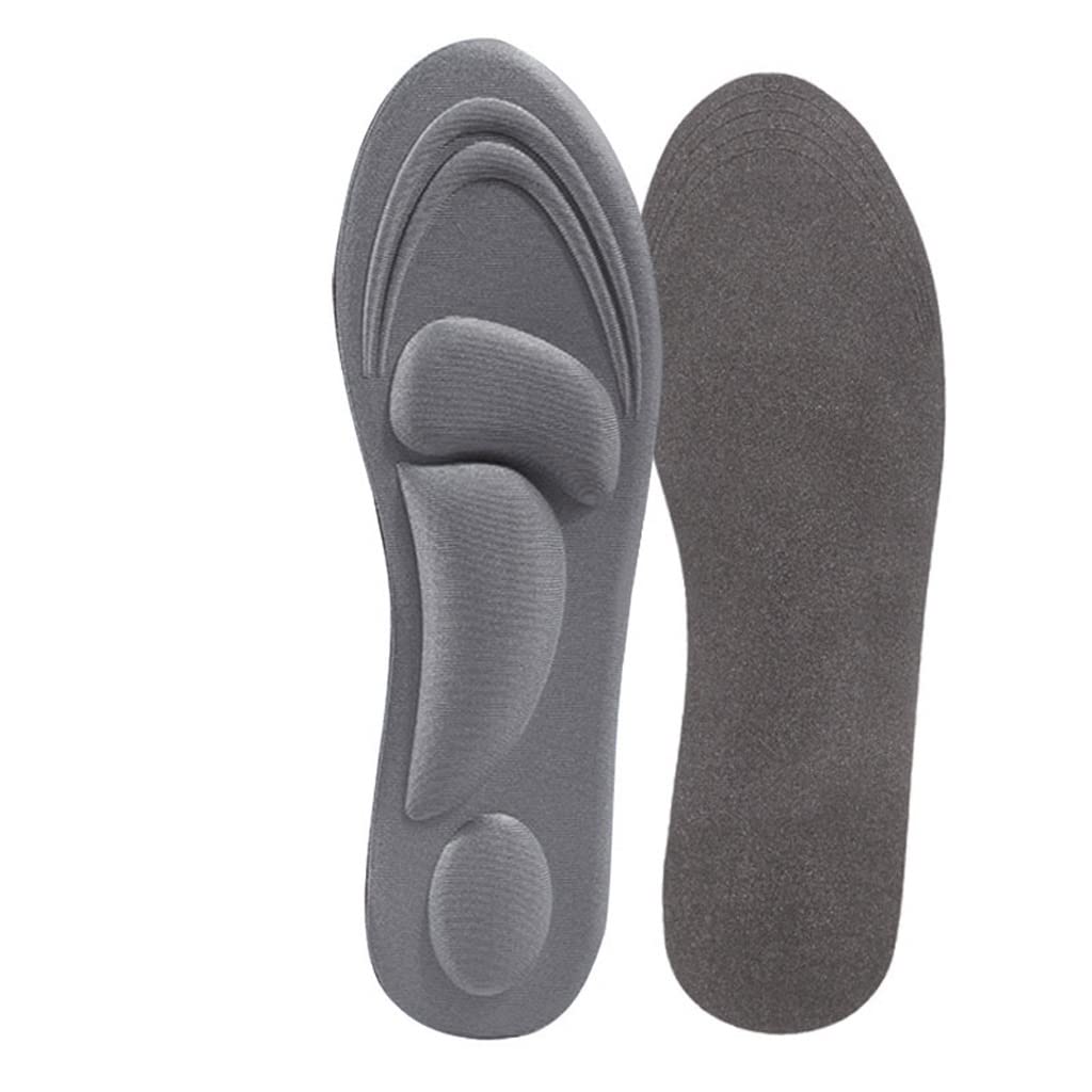 Scarpe Sottopiede Traspirante Ammortizzazione Solette Piedi Arch Support Cuscinetti Sportivi Donna Uomo(3-Pack,38)