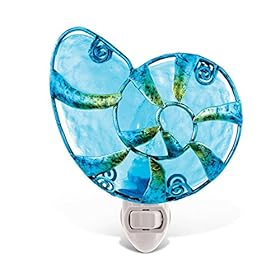 Puzzled Glass Art Night Light, Plug in Decorative Socket Lamp, Manual On & Off Portable Light for Stairway, Bedroom… 51b0gCqmBAL. SS280