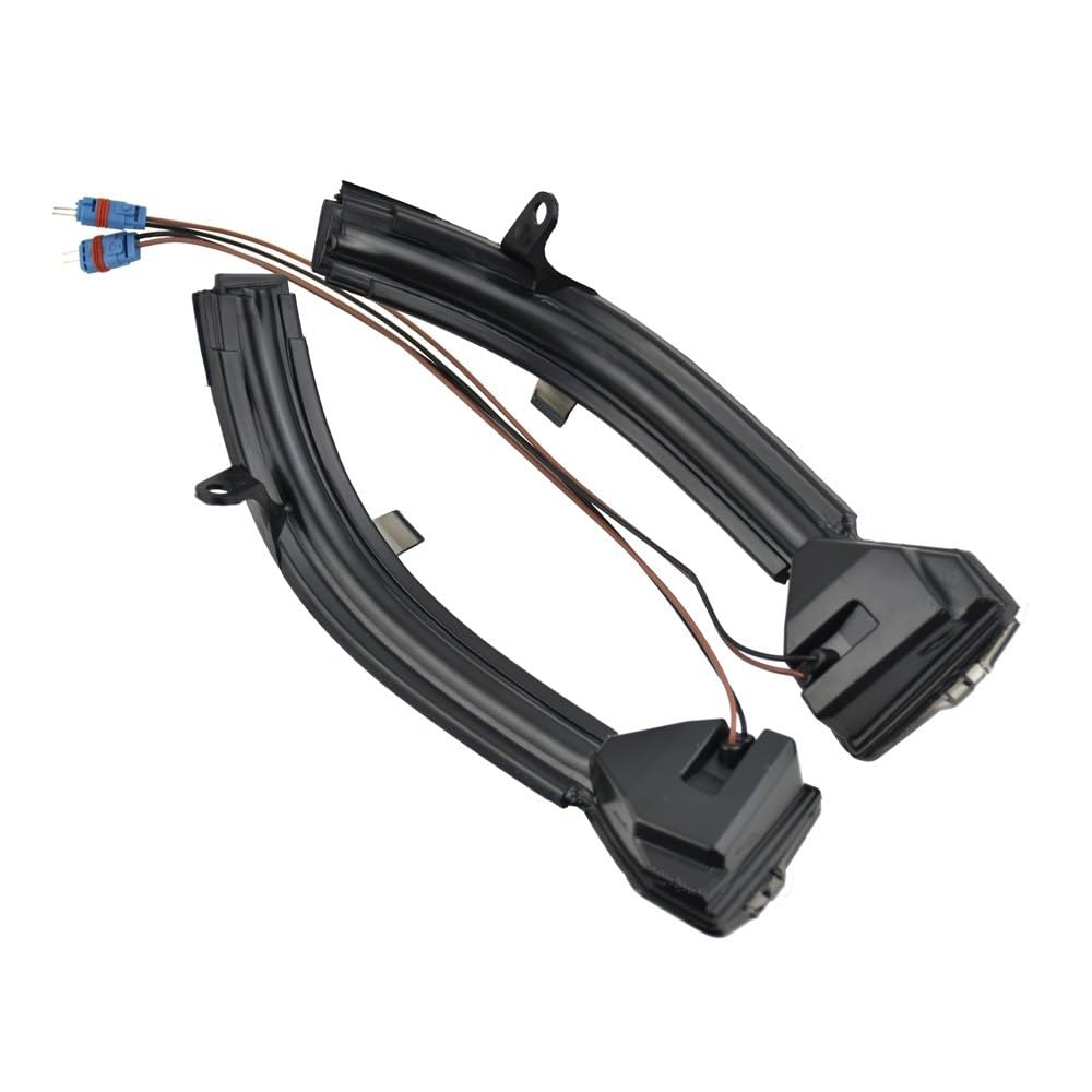 SYLTER Intermitentes AutomóViles Luz Señal Giro Dinámica para BMW 5 6 7 Series F10 F11 F07 F06 F12 F13 F01 2 Uds Indicador Intermitente Espejo Retrovisor Lateral Coche Intermitente Espejo Lateral
