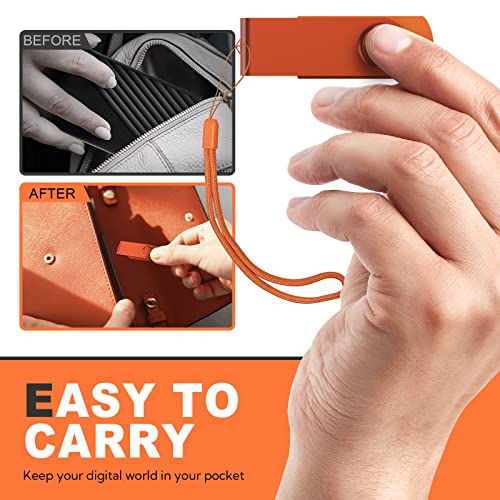 Uflatek USB Sticks 8GB USB 2.0 Speicherstick 10 Stück Bunt Memory Stick Metall Flash Drive Rotate USB-Flash-Laufwerk Mehrfarbig Thumb Drive Externer Datenstick mit Lanyard
