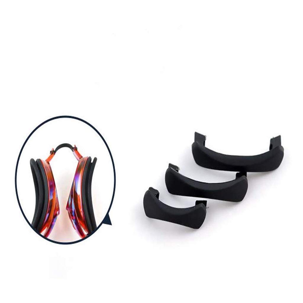 Occhialini da Nuoto, Occhialini da Nuoto Anti Fog No Perdite, Miglior Chiara Concorso Vision Training Triathlon occhialini da Nuoto for Adulti, Uomini, Donne, Giovani, Bambini(Blue,White)