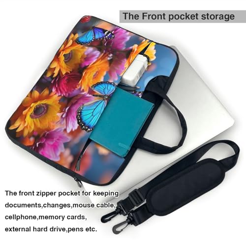 Bolso para portátil con diseño colorido y almohadilla de espuma miniatura 4
