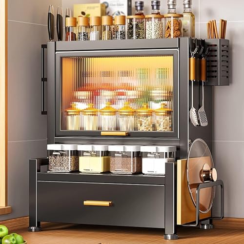 See full amazon price history chart for Mokshith Kitchen Shelf for Bottle Oil Salt Sauce Vinegar Storage Shelf, Living Room Shelf, Shelves Tall Cabinet with Adjustable Hooks, Ideal for Kitchen, Living Room or Work Area (Small Cabinet) Mokshith Kitchen Shelf for Bottle Oil Salt Sauce Vinegar Storage Shelf, Living Room Shelf, Shelves Tall Cabinet with Adjustable Hooks, Ideal for Kitchen, Living Room or Work Area (Small Cabinet) (B0D54JKX17) Amazon Price History, Amazon Price Tracker