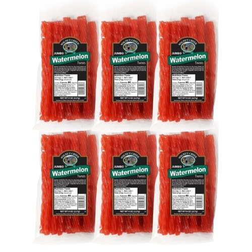 Vista 4 de Giros de regaliz, bolsas de 8 onzas, sabores surtidos, paquete de 6 (regaliz de frambuesa roja)