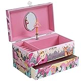 schmuckkästchen ballerina djeco FÜR KLEINE SAMMLER: Lassen Sie Ihr kleines Mädchen dieses Schmuckkästchen öffnen und selbst spielen! Sie wird sich freuen, denn alle Gegenstände können einen Platz darin finden – Rollen für Ringe, eine Schublade für Haarschleifen und ein Fach für Armbänder